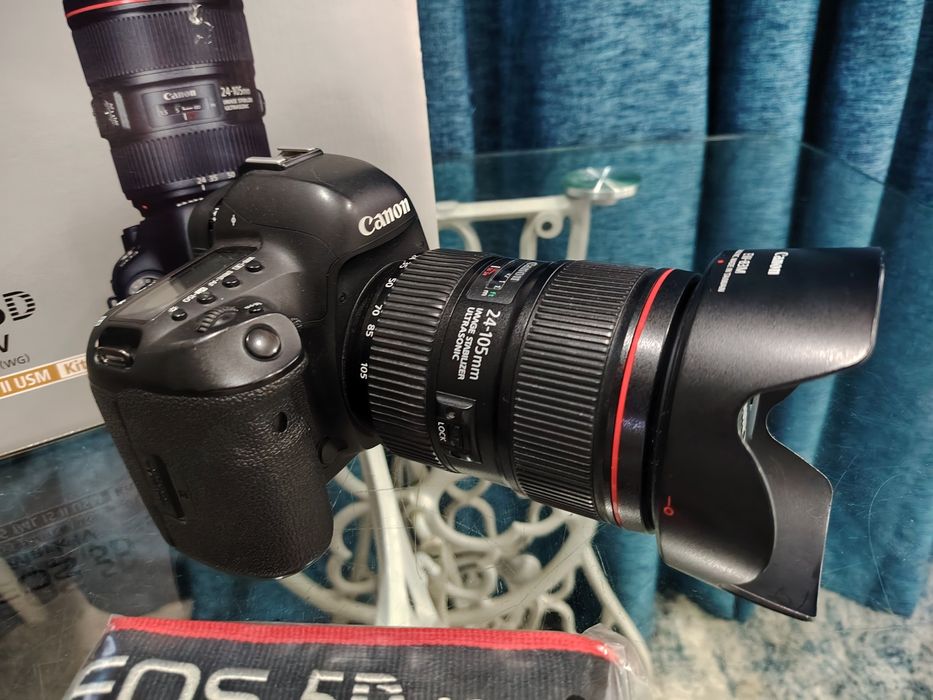 Продаю комплект Canon EOS 5D Mark IV  с объективом Canon EF 24–105mm f