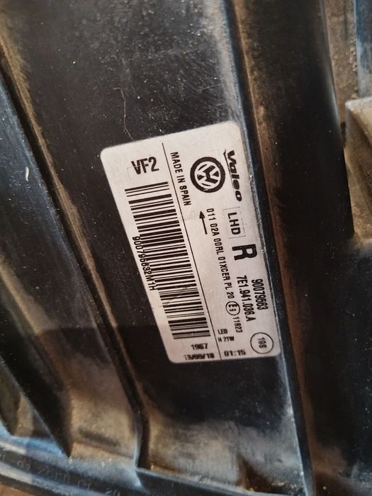 Оригинален фар за vw t6 multivan full led