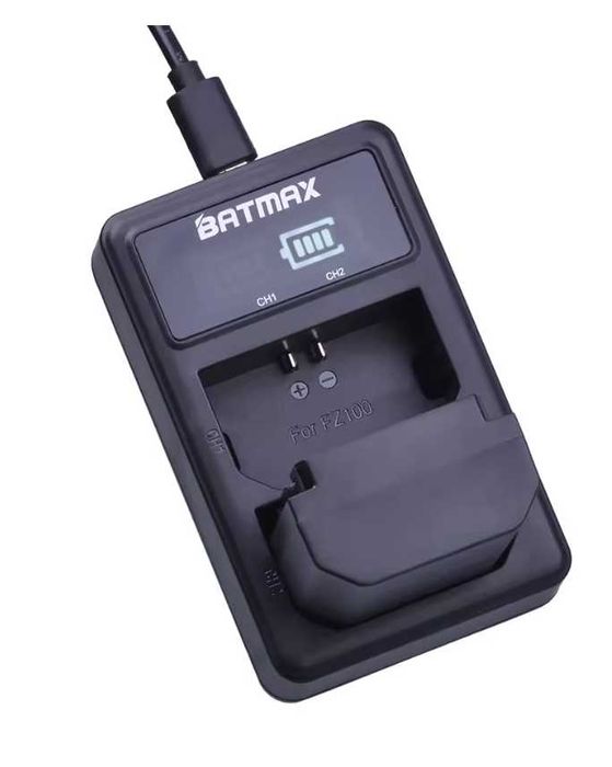 Батерии и заряднo Sony NP-FZ100 FZ100 ZV-E1 A7III, a7IV, A6700, A7RIII