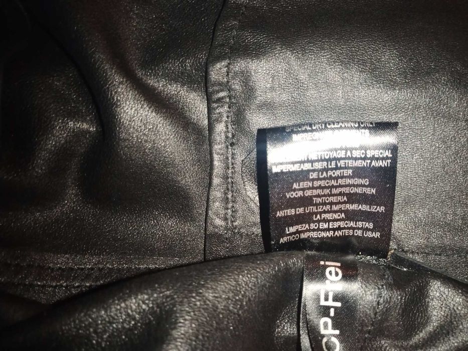 Кожено яке ,KARL LAGERFELD НОВО размер М,