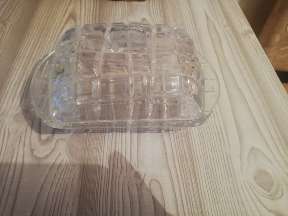 Масленка стеклянная