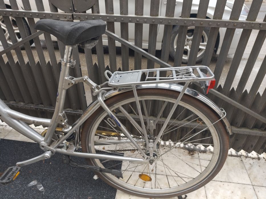 Damă 28 cu 5 viteze în butuc și dublasuspensie