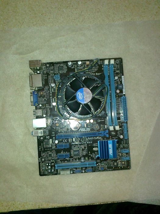 Продавам комплект - дъно, процесор и охлаждане LGA1155