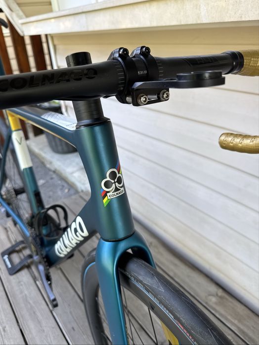 Карбонов шосеен велосипед Colnago V3 Disc Carbon – Blue/Gold