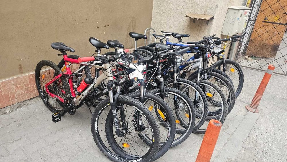 Bicicleta Full-Suspenion cu disc si frane hidraulice 26-29" Inch