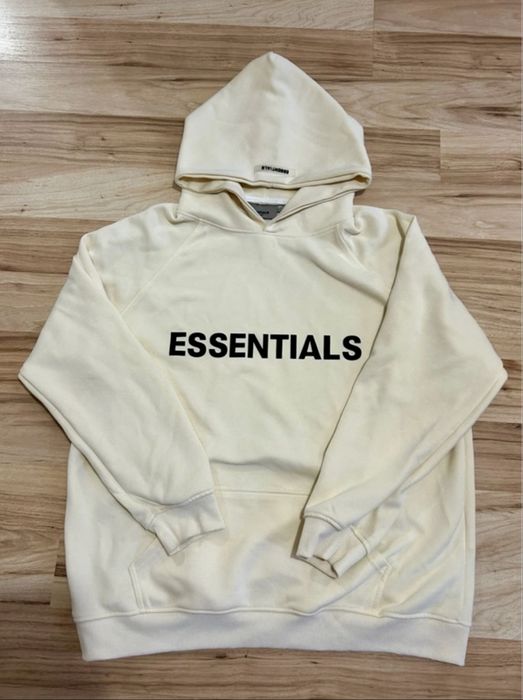 Hanorac Fear of God Essentials - crem, marimea L
