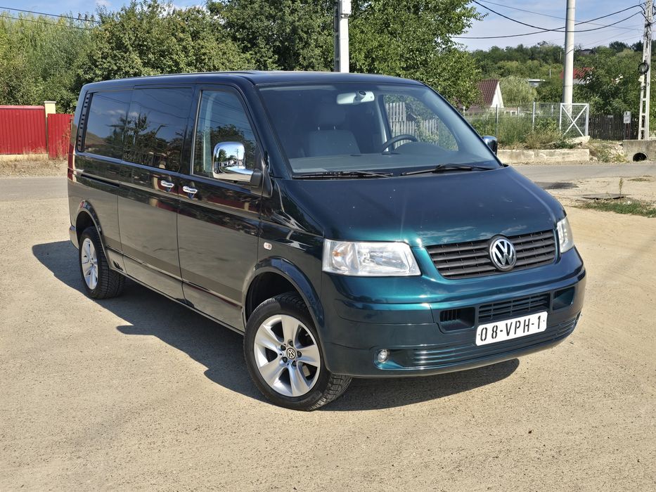 Vw transporter t5  4motion.  Dublu-cabina  Lung.   4x4