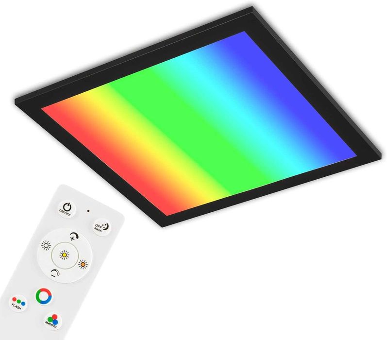 BRILO Ултра плосък LED панел RGB