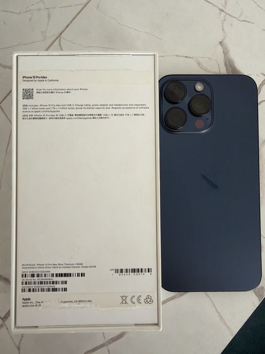 Продам iPhone 15 Pro Max, 256 ГБ