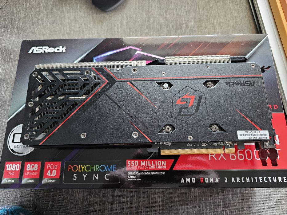 Asrock AMD Radeon RX 6600XT Phantom Gaming OC