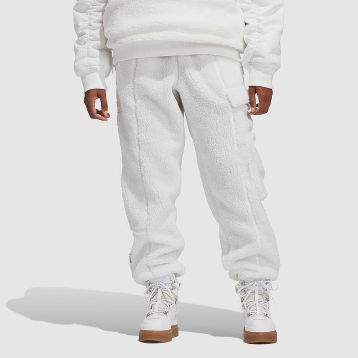 Adidas X Ivy Park Teddy Cargo Sweat Pants ОРИГИНАЛНО долнище/теди M/L