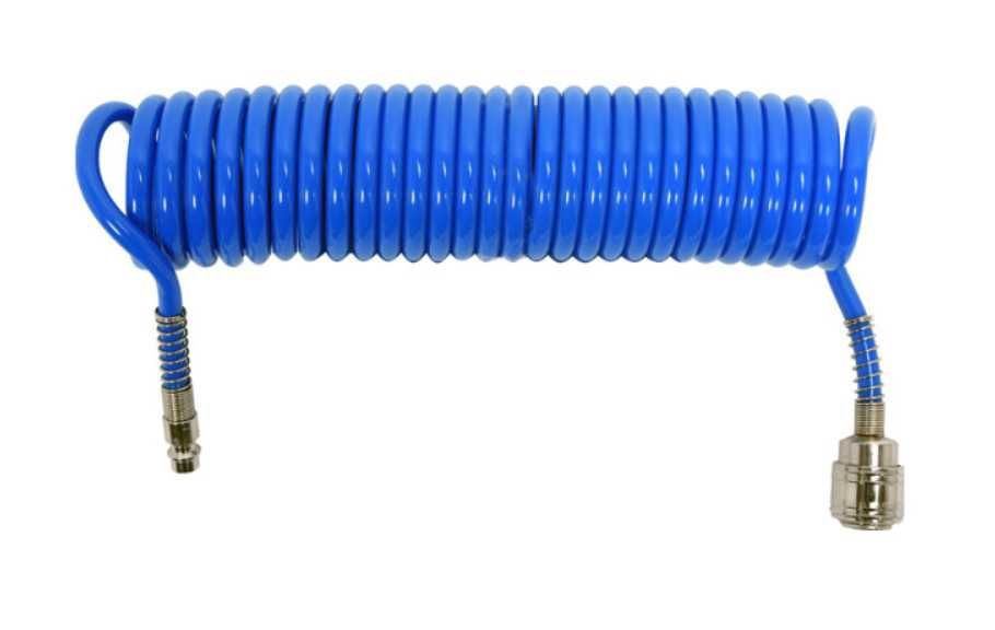 Разпродажба! Спираловиден маркуч за въздух 5х8 5м 10м 15м 20м