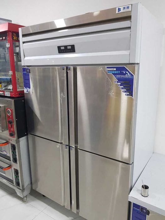 Холодильник шкаф морозильник 4 ва 6 та эшикли витринахам бор