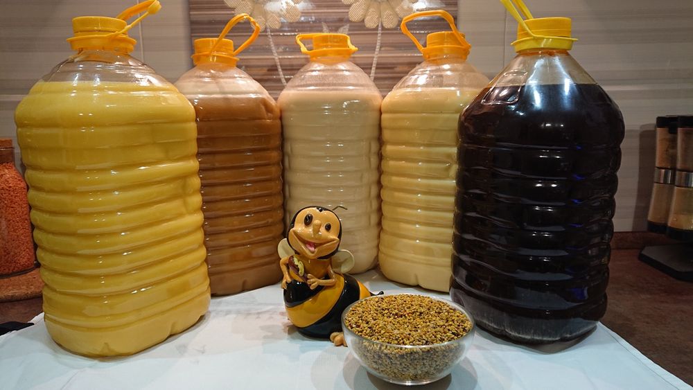 Мёд алтайский с пасеки.