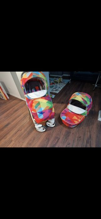 Carut bebe 2 în 1