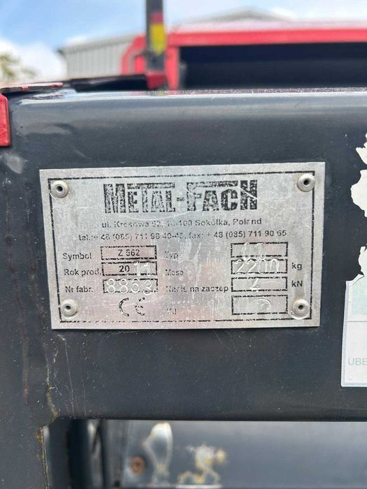 Balotieră Metal-Fach Z562 – 2011