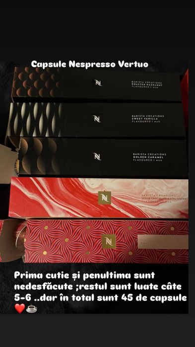 Aparat de cafea NESPRESSO