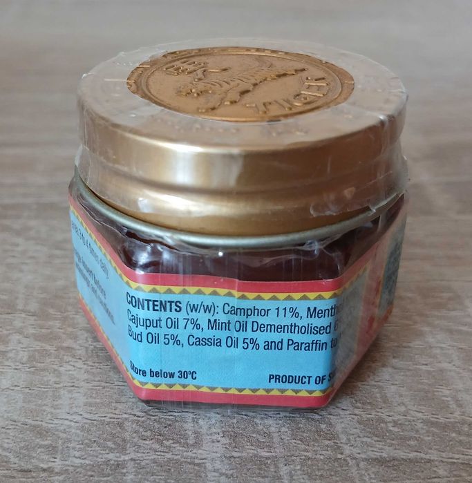 Tiger Balm Red оригинална червена тигрова мас