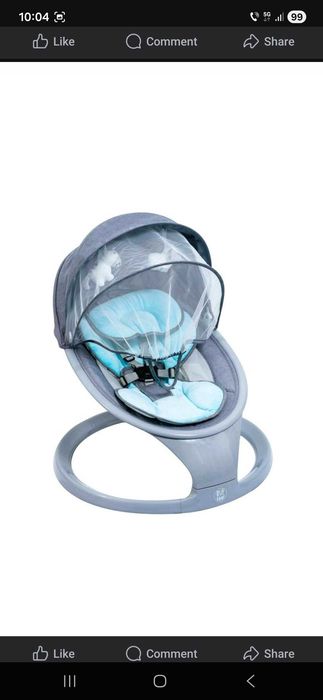 Leagan electric bebelus