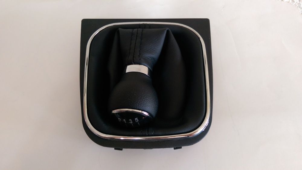 Manson schimbator + nuca PIELE + rama VW Eos / Scirocco cu 6 trepte