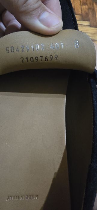 Vand o pereche mocasini piele originali marimea 42 Hugo Boss