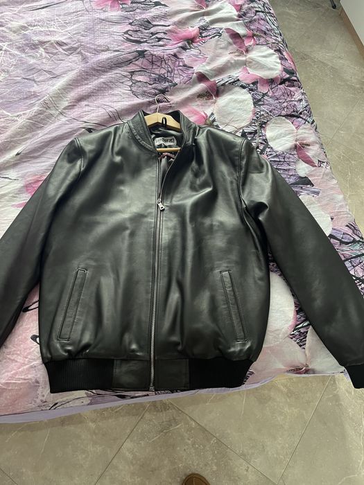 Мъжко яке естествена кожа