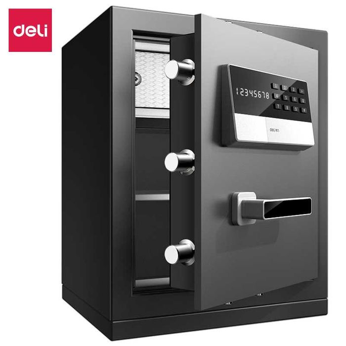 Seyf deli 3653A Сейф 480x380x320 Deli 31кг Скидки !!! Акция !!!