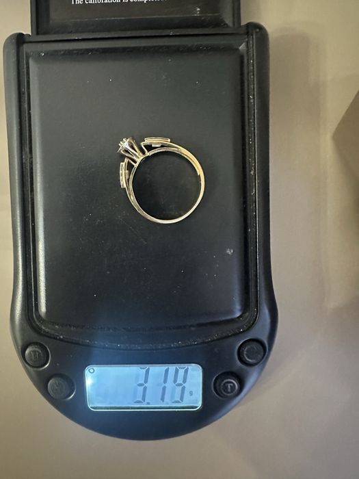 Кольцо 585’ с бриллиантом