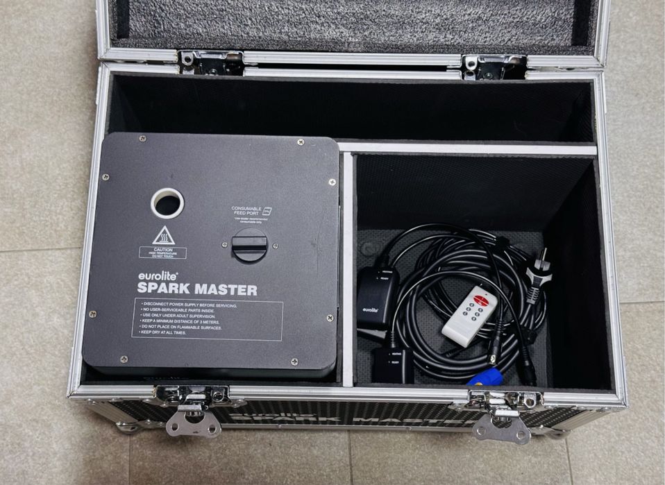 Eurolite Spark Master-Kit complet Mașină de artificii/efect de scântei