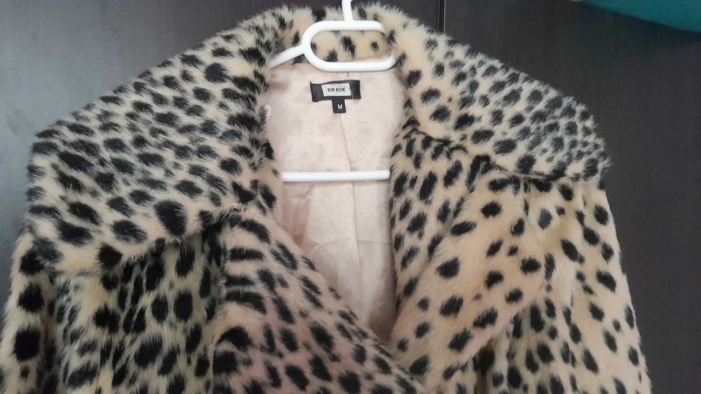 Дамско зимно палто, тигрово, Bik Bok