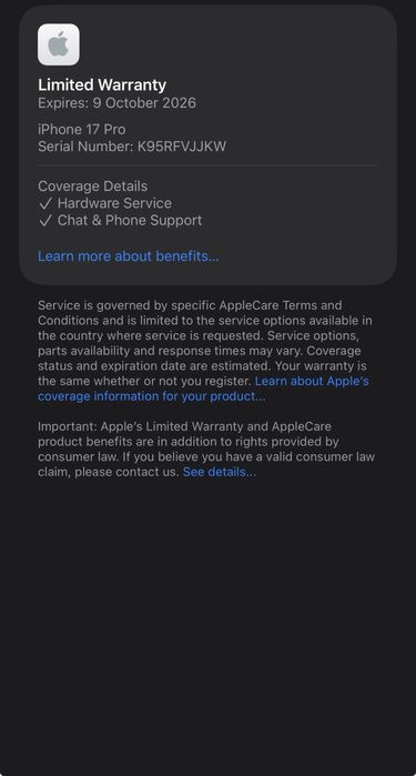 НОВ! 512Gb *ЛИЗИНГ* iPhone 17 Pro Silver / ГАРАНЦИЯ