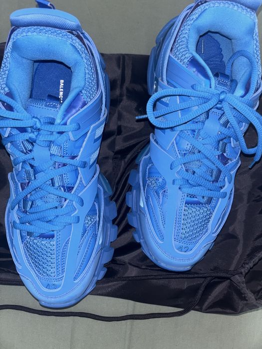 Balenciaga track icy blue
