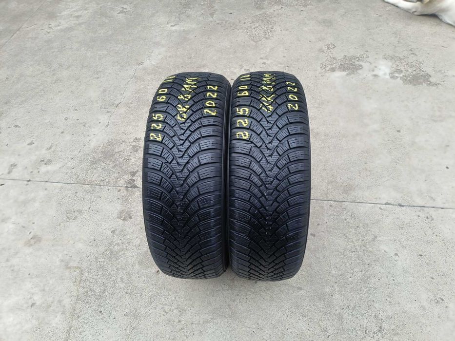 Doua anvelope iarna 225 60 18 falken eurowinter HS01 suv 8 mm 2022