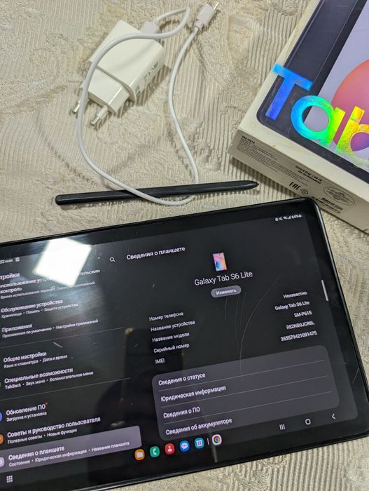 Galaxy tab s6 lite