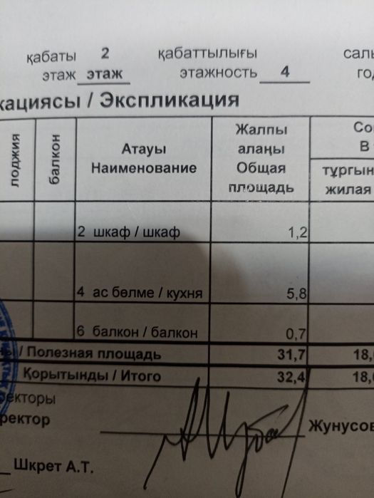 Продам 1-комнатную квартиру.