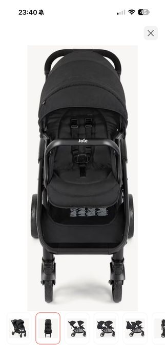 Детская коляска для двойни