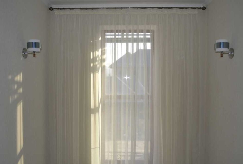 Тюль белоснежный 5 метров