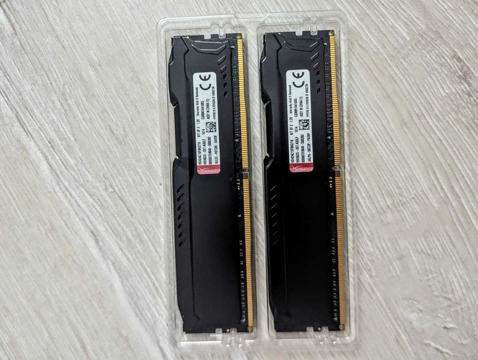 Memorie RAM HyperX FURY Black 16GB, DDR4, 2400MHz, CL15, 1.2V