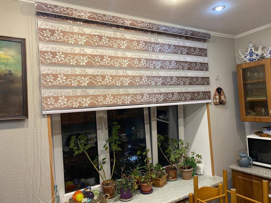 Ролл Шторы День Ночь Жалюзи