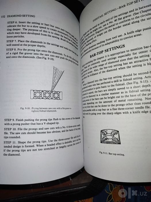 Pavé texnikasini mukammal o'rgatuvchi kitob