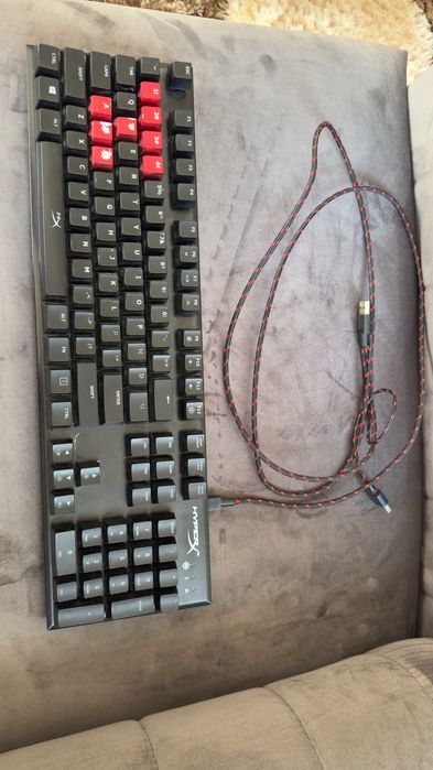 Tastatura Gaming mecanica HyperX Alloy FPS PRO, Cherry MX Red