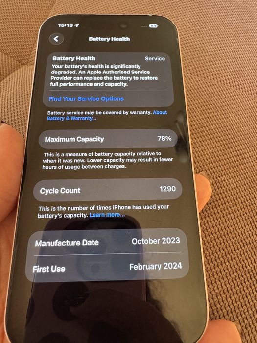 iPhone 15 128gb  розов