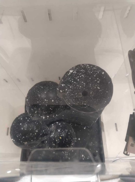 Настолен LED вътрешен фонтан със стъпала и камъни 11x9x17 см