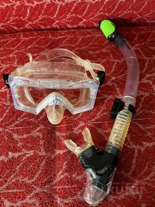 маска и трубка joss комплект для плавария