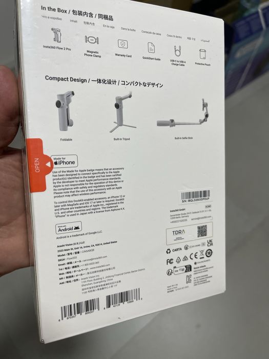 Sistem de stabilizare DJI Osmo Mobile 7P, Negru