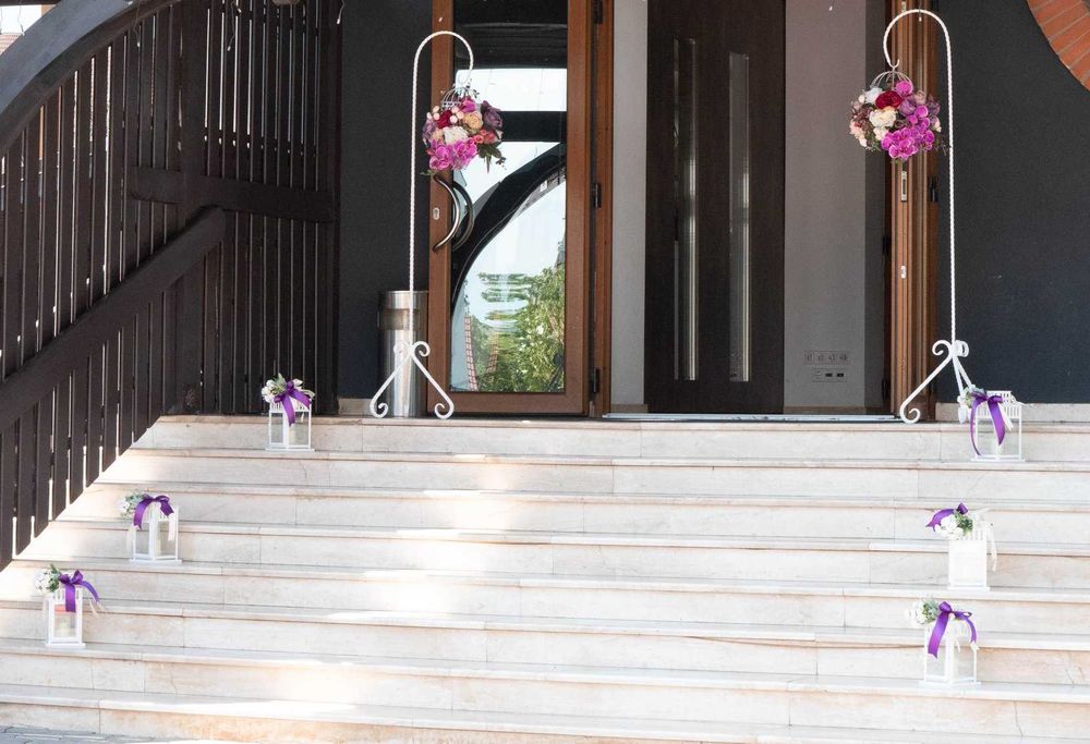 2 suporti albi din fier