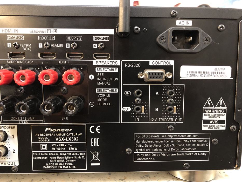 Pioneer VSX-LX302
