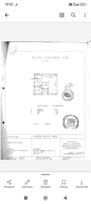 GARSONIERA STRADAL Teiul Doamnei Parcul Tei Facultatea Constructii 23M