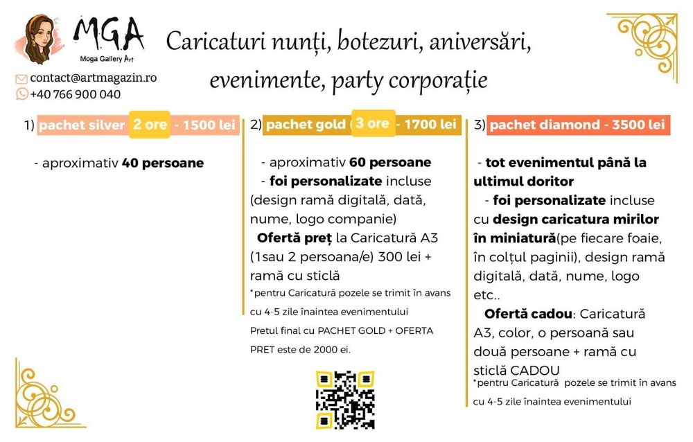 Caricaturist de Top la Nunta, Botez sau Evenimentul Tău! Team-Building