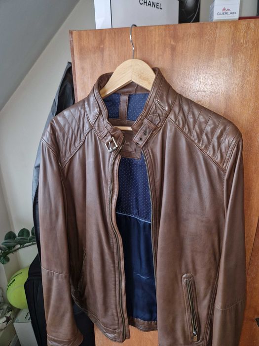 Кожено яке Massimo Duti